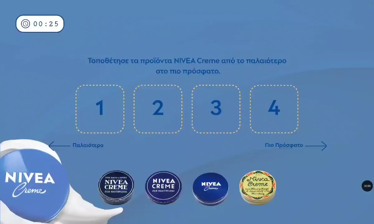 Nivea Drag & Sort
