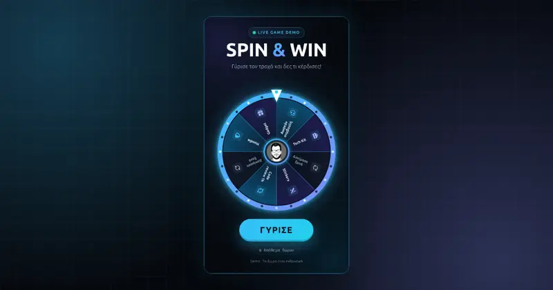 Στιγμιότυπο από το Spin & Win
